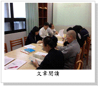 文字方塊: 文章閱讀
