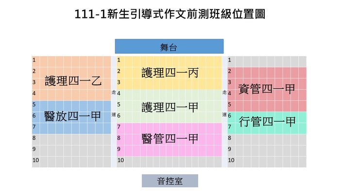 【人文社會學科重要公告】111新生入學-9/1(四)16:10大一新生引導式作文前測圖片